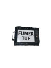 Image 1 of wallet fumer tue noir 