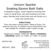 Image 4 of Unicorn Sparkle Soaking Epsom Bath Salts