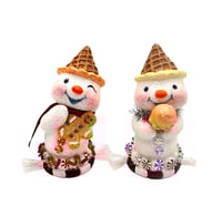 Image 1 of Sunny Scoops and Willy Vanilli Ice Cream Snowmen