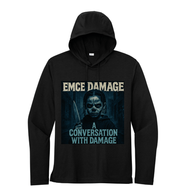 Image of A conversation with Damage hoodie 