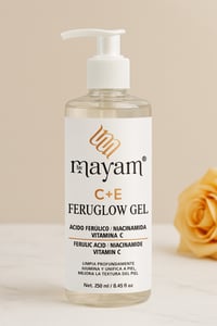 Image 1 of Mayam Beauty C+E FeruGlow Gel Facial Cleanser: Vitamin C Face Wash w/ Niacinamide & Ferulic Acid