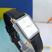 Image 5 of 1990 Citizen Forma Two-Tone Quartz 'Tank' Dress Watch (5630-F60030)