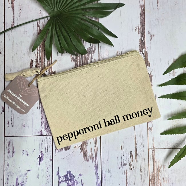 Pepperoni Ball Money Pouch