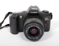Image 1 of Share Canon EOS G 35mm SLR Film Camera with 35-80mm III zoom lens TESTED #1456