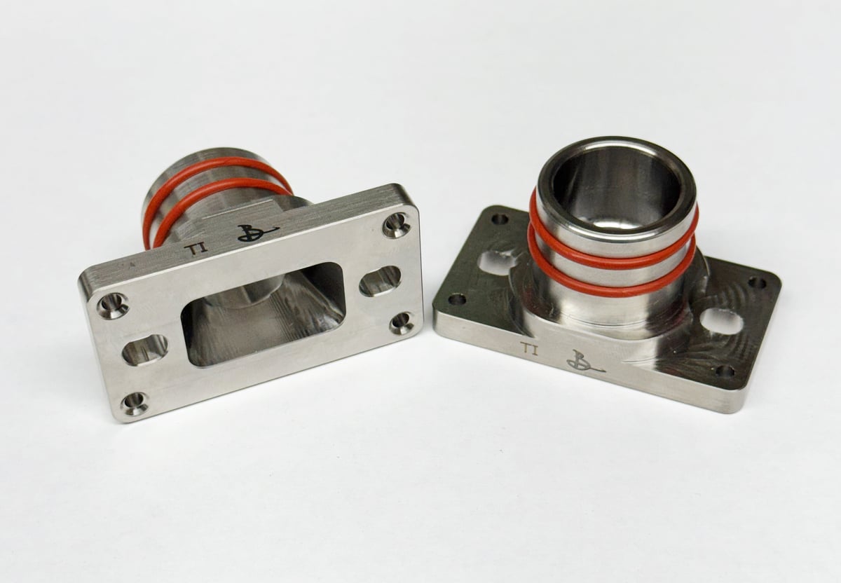 Titanium Billet GP460/G620PU Exhaust Manifold | M. B. Products