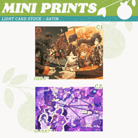 Image 5 of MINI PRINTS - Dandadan, NDRV3, Metaphor, OMORI, Persona, Splatoon, TSHD