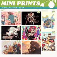 Image 3 of MINI PRINTS - Dandadan, NDRV3, Metaphor, OMORI, Persona, Splatoon, TSHD