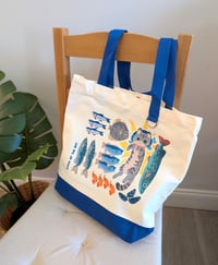 Image 2 of Catch of the Day! Canvas Tote 2.0