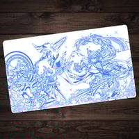 Image 1 of Exosisters Simplicity Blue Yu-Gi-Oh Playmat