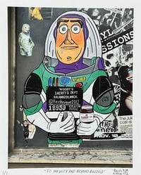 Image 1 of To infinity and beyond buzzed print