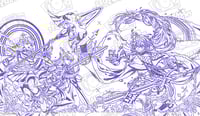 Image 2 of Exosisters Simplicity Purple Yu-Gi-Oh! Playmat