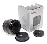 Image 1 of New old stock in box Canon EF 50mm F2.5 compact macro lens #1471