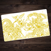 Image 1 of Exosisters Simplicity Gold Yu-Gi-Oh! Playmat