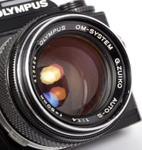 Image 9 of Olympus OM-4 35mm film SLR camera with 50mm F1.4 lens #1472