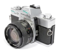 Image 3 of Minolta SRT-101 35mm SLR Film Camera + MC Rokkor PG 50mm F1.4 lens #1477