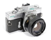 Image 1 of Minolta SRT-101 35mm SLR Film Camera + MC Rokkor PG 50mm F1.4 lens #1477