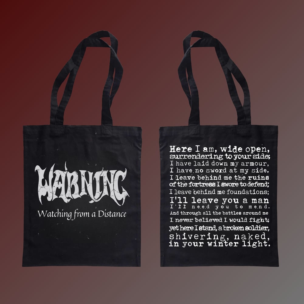 Image of Tote Bag with backprint