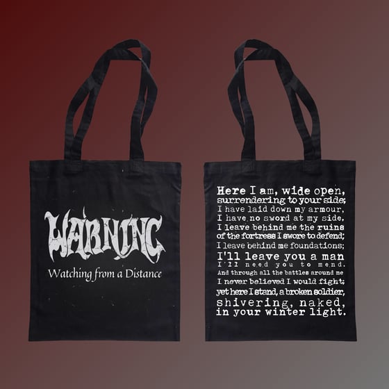 Image of Tote Bag with backprint
