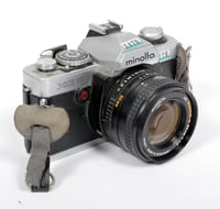 Image 1 of Minolta XG-9 35mm SLR Film Camera + MD Rokkor X 50mm F1.4 lens (#1479)