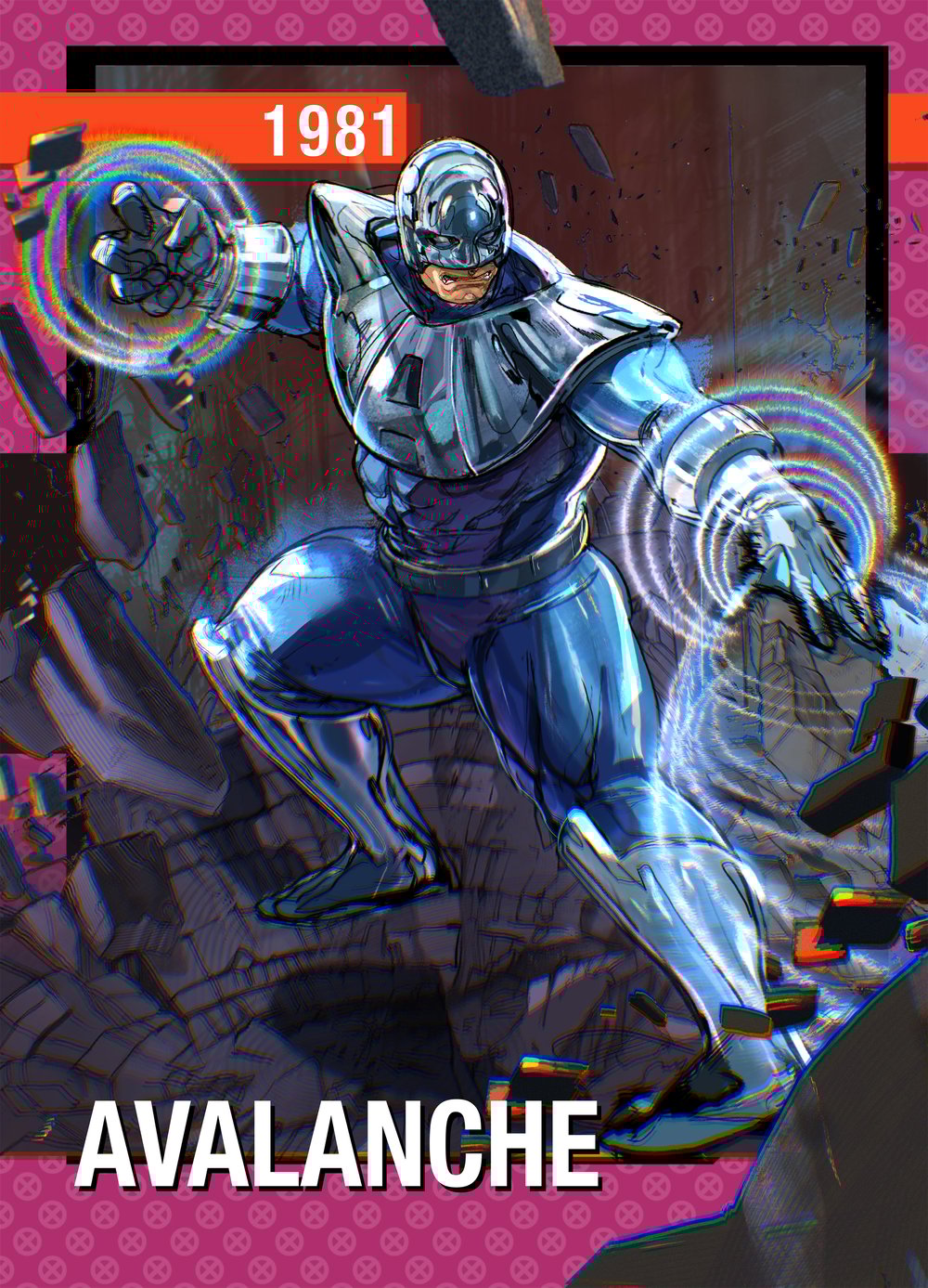 Brother Hood of Evil mutants   2.5"  by 3.5"  print sets. 