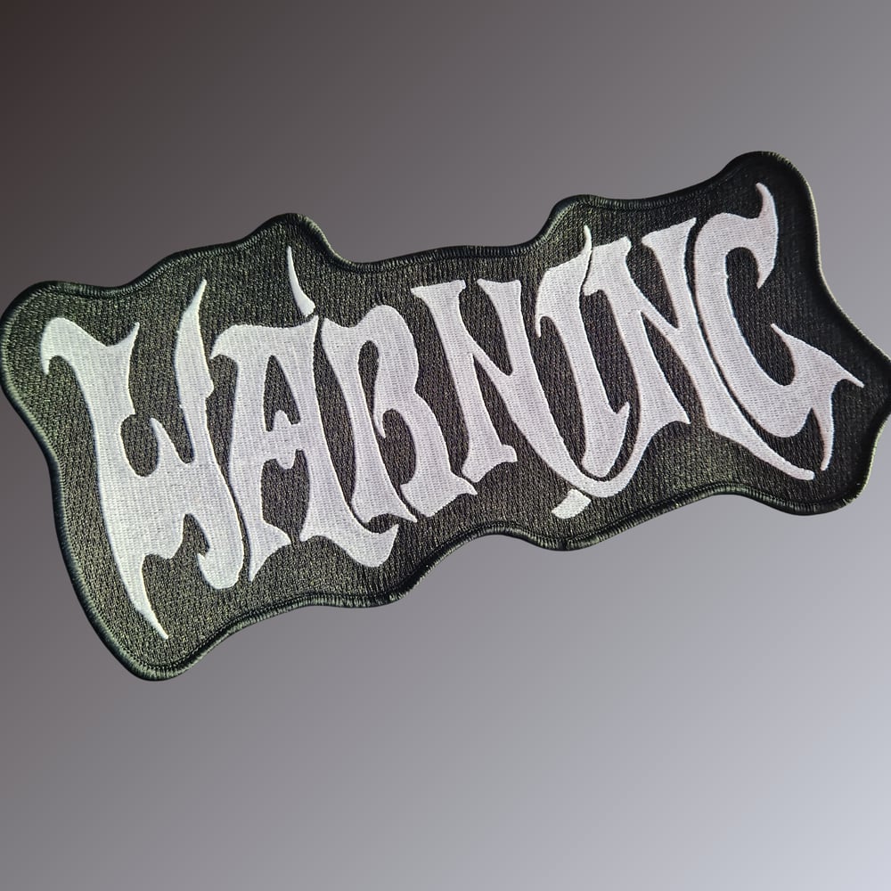 Image of Large Shoulder-Back Patch | WHITE