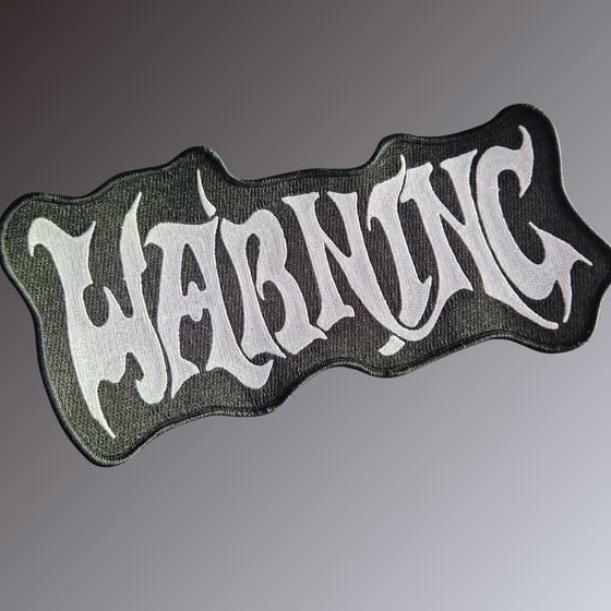 Image of Large Shoulder-Back Patch | WHITE