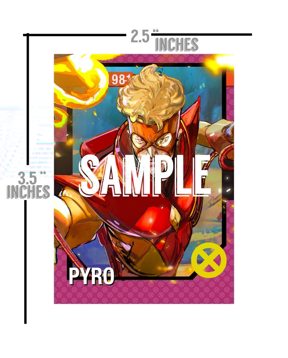 Brother Hood of Evil mutants   2.5"  by 3.5"  print sets. 