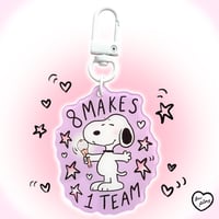 Image 6 of  ATEEZ X SNOOPY Acrylic Keychains