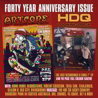 ARTCORE - 40 YEAR ANNIVERSARY ISSUE W/ HDQ "LOOKING BACK" 7" EP