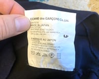 Image 7 of Comme des Garcons Homme Deux 2013 two color polo shirt, size M