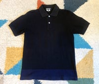Image 1 of Comme des Garcons Homme Deux 2013 two color polo shirt, size M