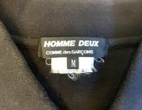Image 3 of Comme des Garcons Homme Deux 2013 two color polo shirt, size M
