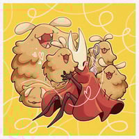 Image 1 of flea friends print