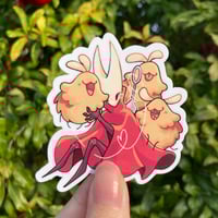 flea friends sticker