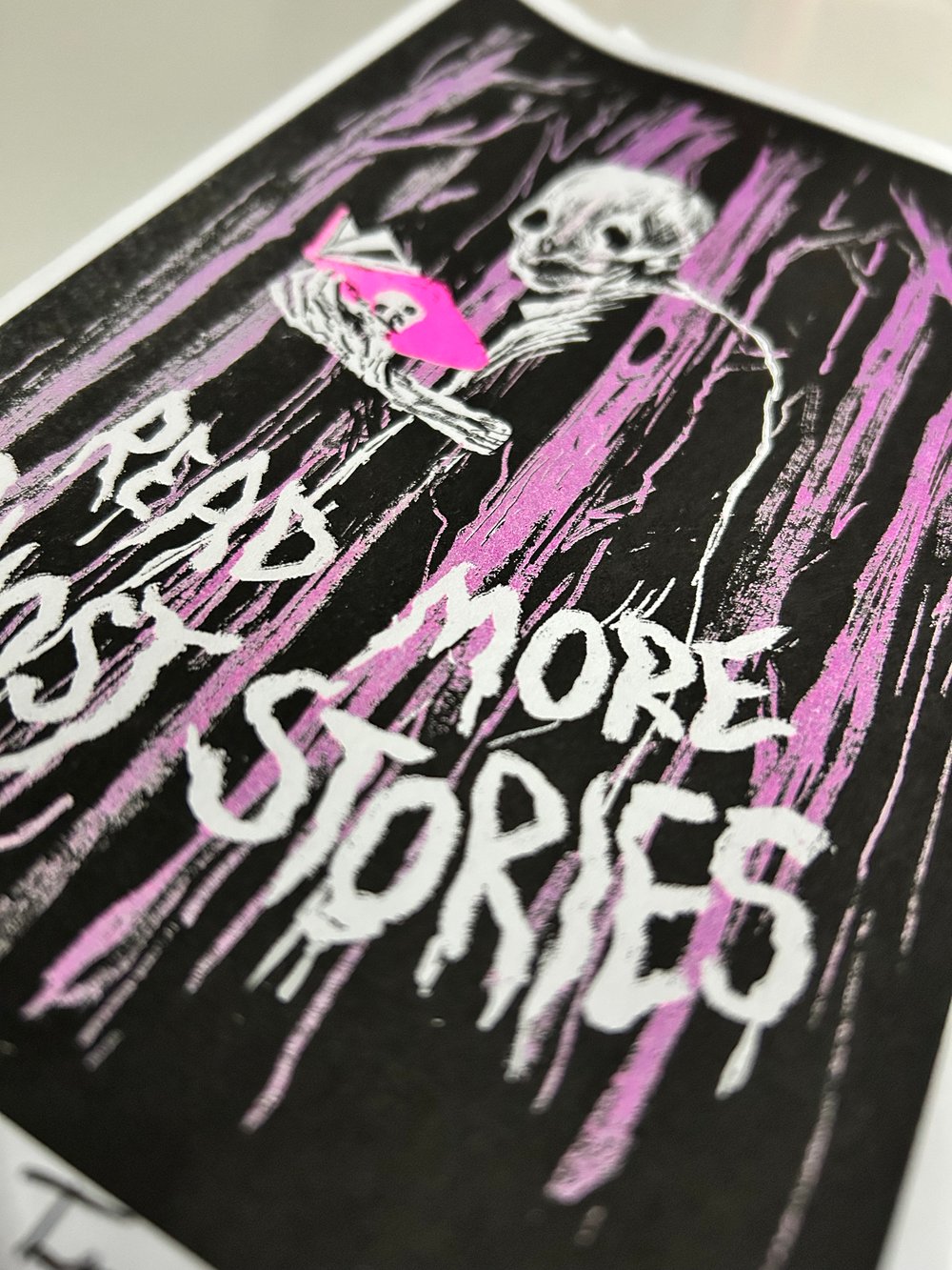 Image of READ MORE GHOST STORIES - Mini-Print