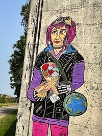 Image 2 of Flowers vs the World print