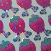 Image 1 of Strawbaby Sticker