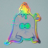 Image 2 of Candle Ghostie Sticker