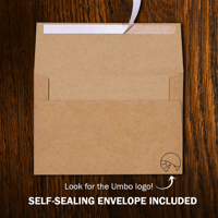 Image 3 of "Chumbo Wishing You Mushy Holidays" (4x6 blank greeting card)