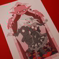 Image 4 of Soul Eater Black Room Riso Print