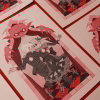 Image 2 of Soul Eater Black Room Riso Print