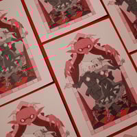 Image 3 of Soul Eater Black Room Riso Print