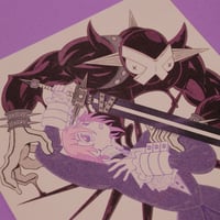 Image 3 of Soul Eater Crona V1 Riso Print