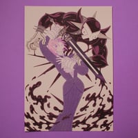 Image 1 of Soul Eater Crona V1 Riso Print