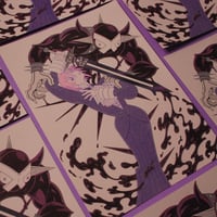 Image 4 of Soul Eater Crona V1 Riso Print