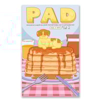 Image 1 of PAD page-a-day drawings zine Vol. 2