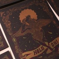 Image 4 of Hold On Riso Print