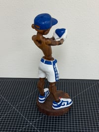 Image 3 of Unique 20" wood sculpture "SEV3NTEEN"