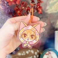 Image 2 of Babushka Style Cat Keychains