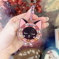 Image 2 of Omori Babushka Mewo Keychain